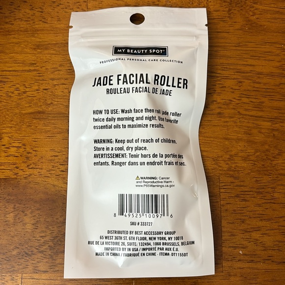 MY BEAUTY SPOT® PROFESSIONAL PERSONAL CARE COLLECTION JADE FACIAL ROLLER - Picture 5 of 5